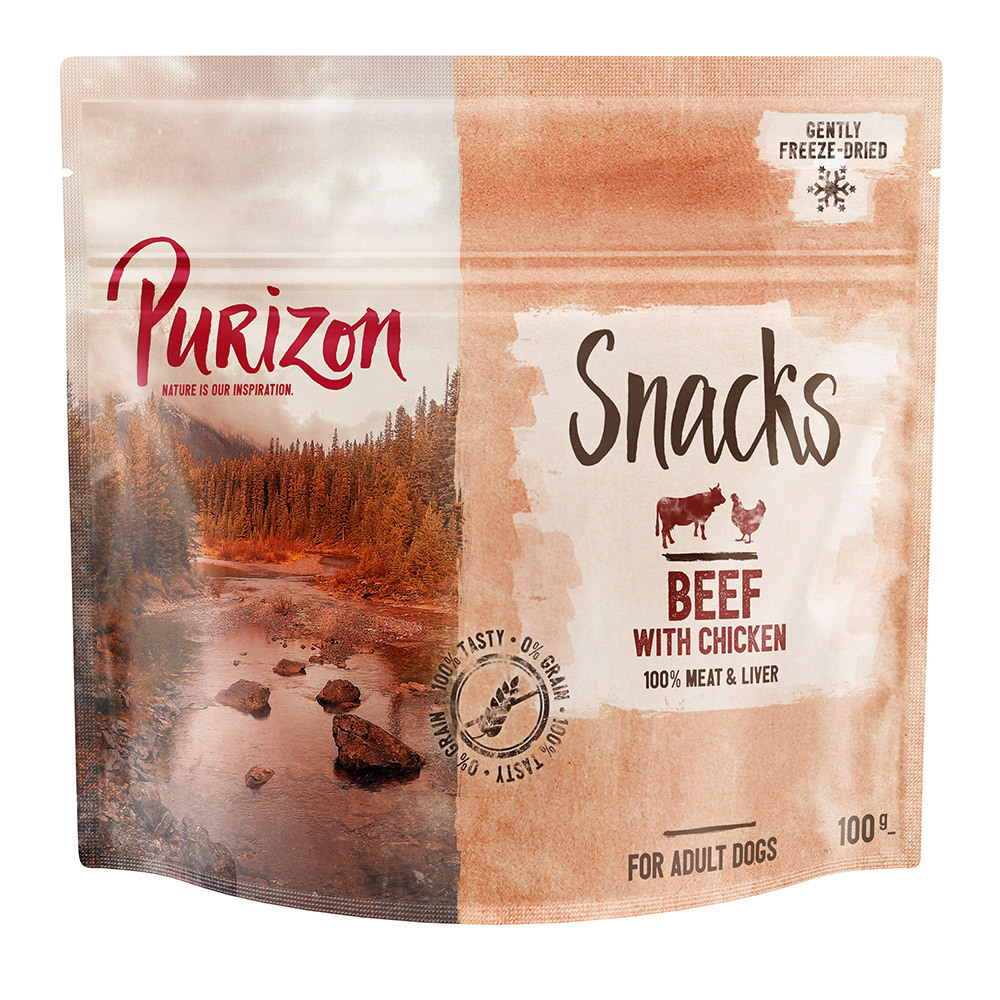 Zooplus Purizon wild met konijn adult - graanvrij hondenvoer bestel ook snacks: 100 g purizon snack rund & kip aanbieding