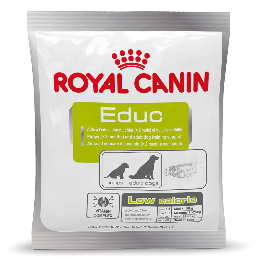 Zooplus 10x50g educ royal canin hondensnacks aanbieding