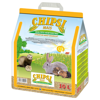 Zooplus Chipsi maïs-granulaat  - 10 l (ca. 4,5 kg) aanbieding