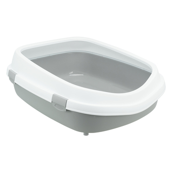 Zooplus Trixie kattenbak primo xxl grijs/wit aanbieding