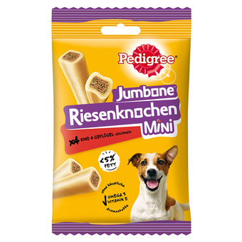 Zooplus 160g jumbone mini rund pedigree hondensnacks aanbieding