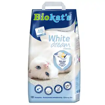 Zooplus Biokat's white dream - 12 l aanbieding