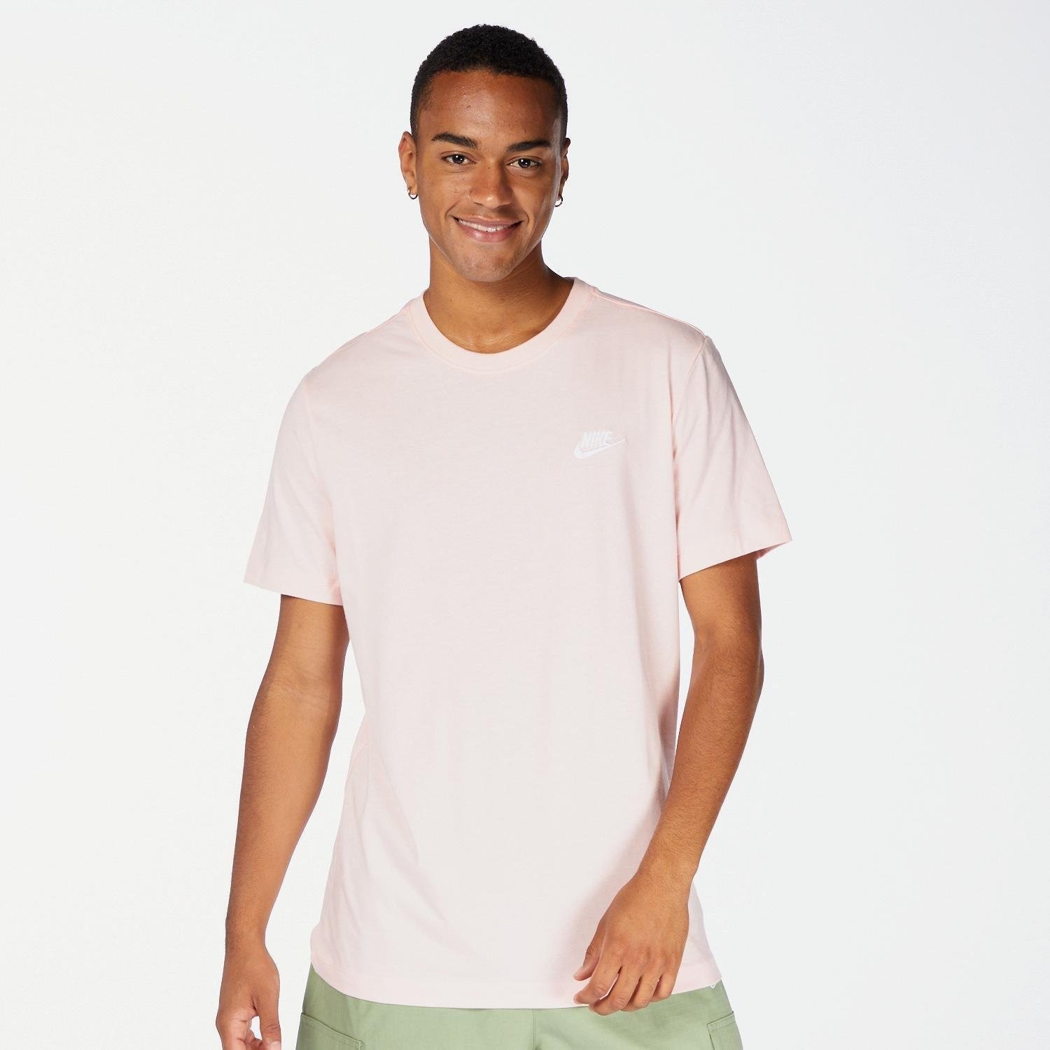 Perry Sport Nike nike club shirt roze heren aanbieding