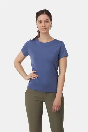 Bever Ayacucho essential tencel™ tee t-shirt dames middenblauw aanbieding