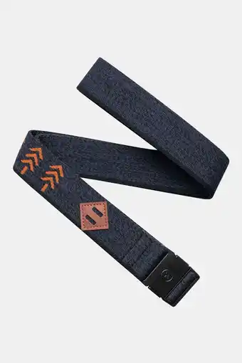 Bever Arcade belts blackwood slim accessoire marineblauw aanbieding