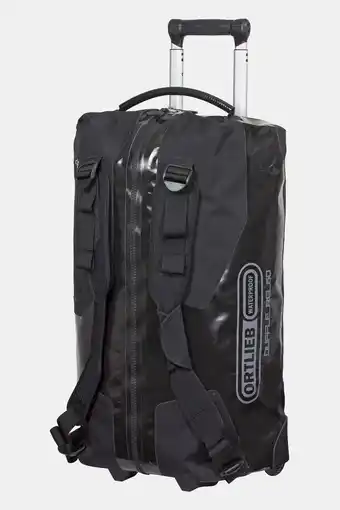 Bever Ortlieb duffle rg 60l trolley zwart aanbieding