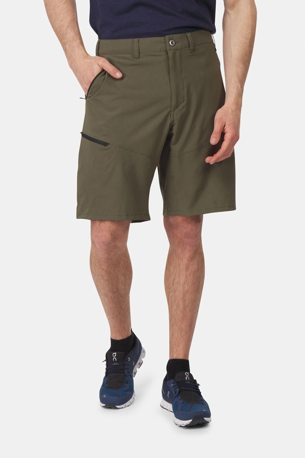 Patagonia m's altvia trail shorts donkerkaki aanbieding bij Bever