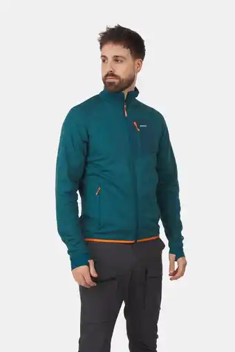 Bever Ayacucho mountain midlayer fleecevest blauw aanbieding