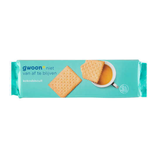 Coop G'woon kokosbiscuit aanbieding
