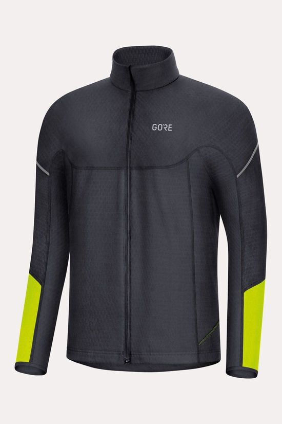 Bever Gore wear vest thermo long sleeve zip shirt zwart aanbieding