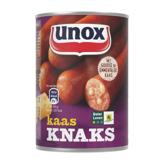 Coop Unox knaks kaas aanbieding