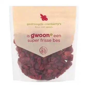 Coop G'woon cranberry's aanbieding