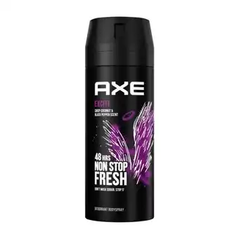 Coop Axe deospray excite aanbieding