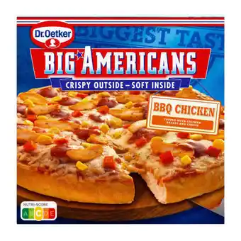 Coop Dr. oetker pizza big americans bbq chicken aanbieding