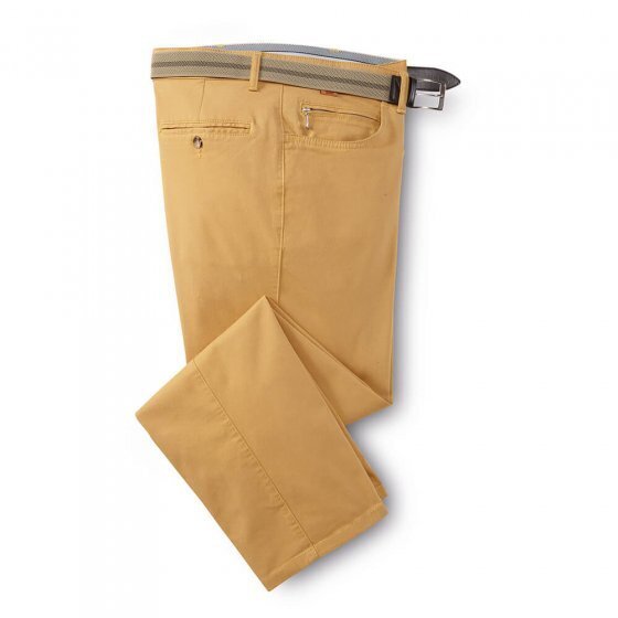 EUROtops Lichte strijkvrije katoenen broek aanbieding