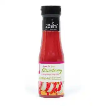 Vitamins 2bslim aardbeiensaus 250 vloeistof aanbieding