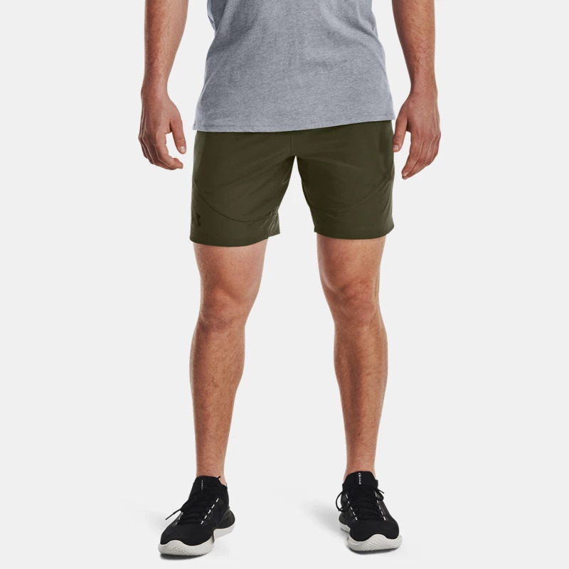 Under Armour Herenshorts under armour unstoppable marine od groente / zwart m aanbieding