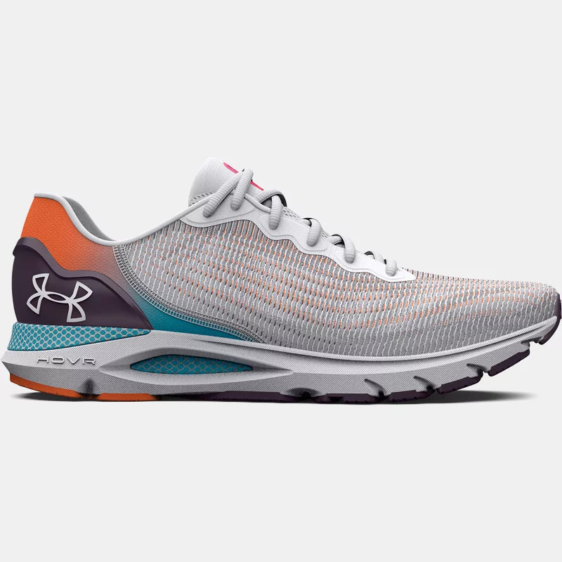 Under Armour Herenhardloopschoenen under armour hovr™ sonic 6 breeze wit / tux purper / wit 41 aanbieding