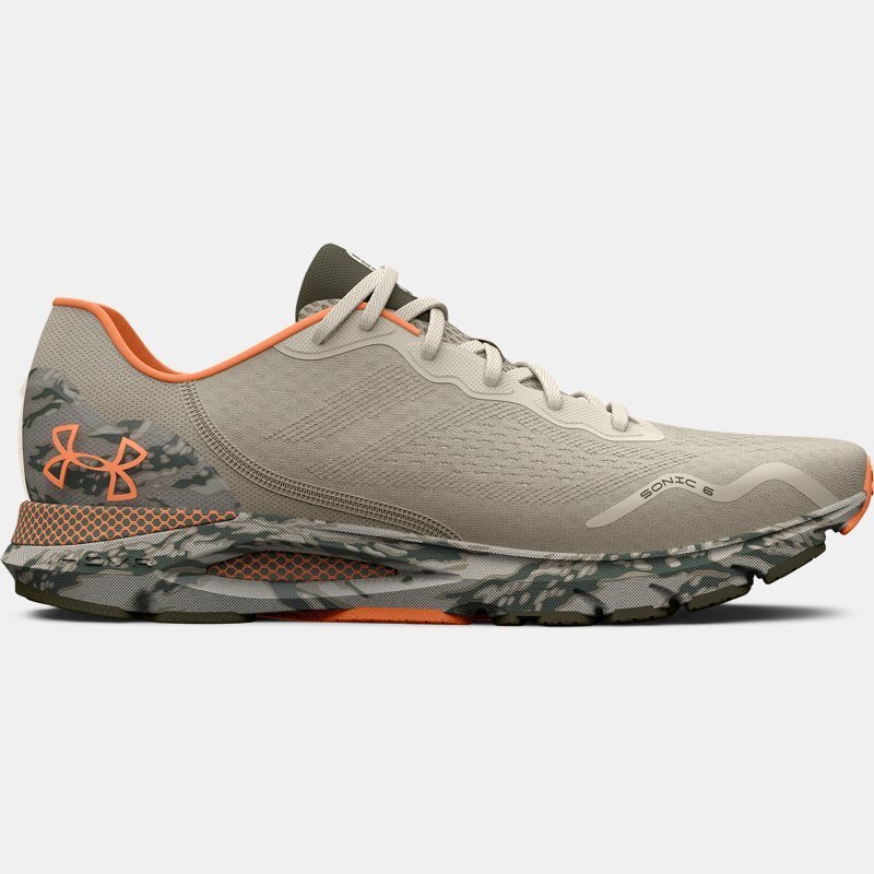 Under Armour Dameshardloopschoenen under armour hovr™ sonic 6 camo summit wit / summit wit / oranje tropic 44.5 aanbieding