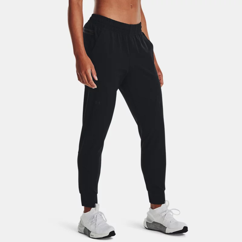 Under Armour Damesjoggingbroek under armour unstoppable zwart / zwart l aanbieding