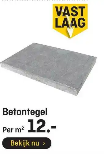 Hubo Betontegel aanbieding