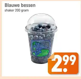 Dagwinkel Blauwe bessen 200 gram aanbieding