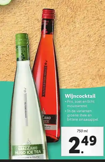 Lidl Wijncocktail 750 ml aanbieding