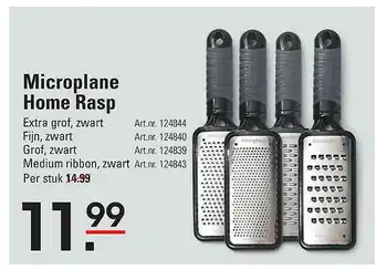 Sligro Microplane home rasp aanbieding