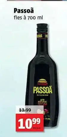 Poiesz Passoã 700 ml aanbieding