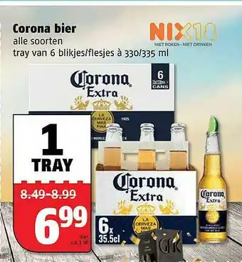 Poiesz Corona bier aanbieding