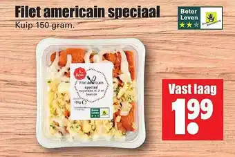 Dirk Filet americain speciaal 150 gram aanbieding