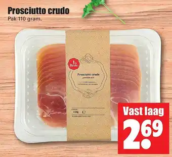 Dirk Prosciutto crudo 110 gram aanbieding