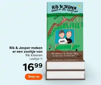 The Read Shop Rik & jesper maken er een zooitje van - rik kleeven aanbieding