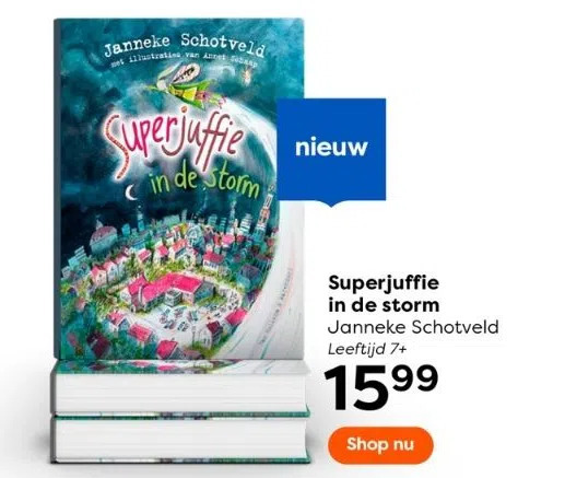 The Read Shop Superjuffie in de storm - janneke schotveld aanbieding