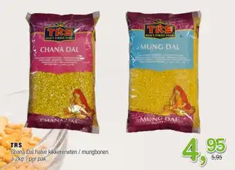 Amazing Oriëntal TRS Chana Dal halve kikkererwten / mungbonen aanbieding