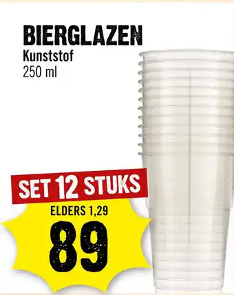 Dirck 3 BIERGLAZEN aanbieding