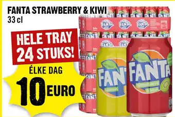 Dirck 3 FANTA STRAWBERRY & KIWI aanbieding