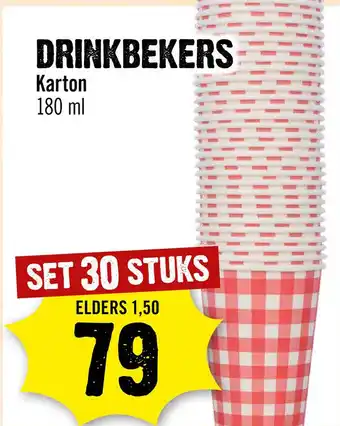 Dirck 3 DRINKBEKERS aanbieding