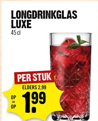 Dirck 3 LONGDRINKGLAS LUXE aanbieding