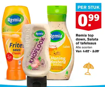 Hoogvliet Remia top down, Salata of tafelsaus aanbieding