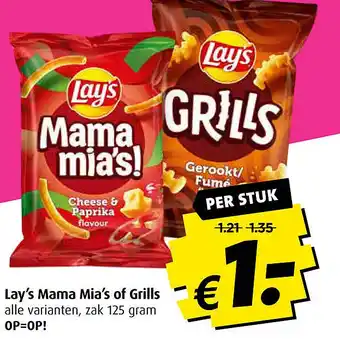 Boni Lay's Mama Mia's of Grills aanbieding