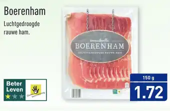 ALDI Boerenham 150g aanbieding