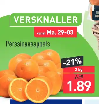 ALDI Perssinaasappels 2 kg aanbieding