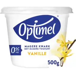 Jumbo Optimel magere kwark vanille 1 x 500g aanbieding