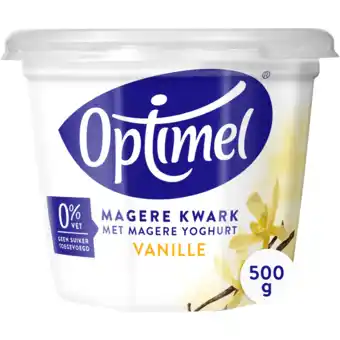 Jumbo Optimel magere kwark vanille 1 x 500g aanbieding