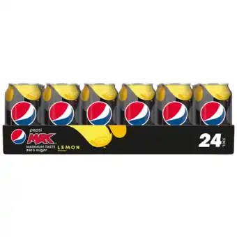 Jumbo Pepsi max lemon flavour 24 x 330ml aanbieding