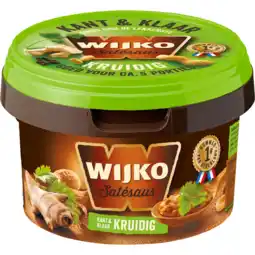 Jumbo Wijko satésaus kruidig kant en klaar 250g aanbieding