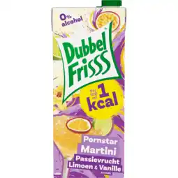 Jumbo Dubbelfrisss 1kcal pornstar martini 1, 5l aanbieding