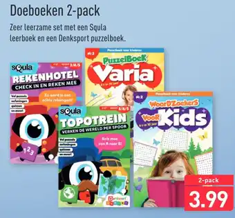 ALDI Doeboeken 2-pack aanbieding