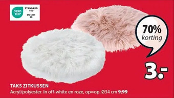 Jysk Taks zitkussen aanbieding